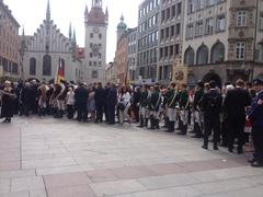 Corpus Christi procession in Munich, 2019