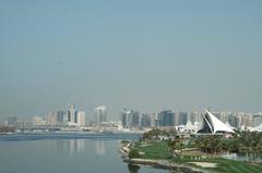 Al Garhoud Bridge in Dubai, UAE