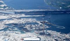 New Al Garhoud Bridge crossing Dubai Creek in Dubai, UAE, on 18 October 2007