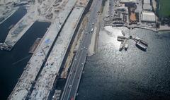 New Al Garhoud Bridge crossing Dubai Creek