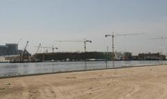 construction of the New Al Garhoud Bridge in Dubai on 31 January 2007