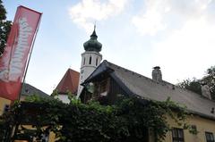 Old building in Grinzing, Vienna, showcasing traditional architecture