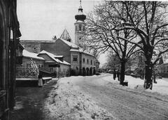 Historic view of Grinzing around 1900