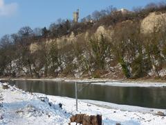 Arve River in Geneva, Switzerland