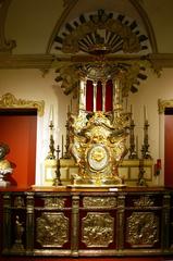 18th century silver tabernacle at Museo Diocesano in Agrigento