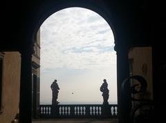 Entrance hall of Palazzo Terzi in Bergamo