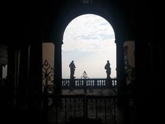 entrance hall of Palazzo Terzi in Bergamo