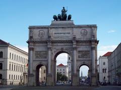 Siegestor in Munich, Germany