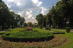 Poltava Korpusnyi Garden panoramic view