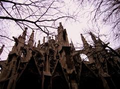 Votivkirche gothic church exterior