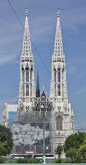 Kath. Pfarrkirche, Votivkirche, Propsteikirche zum Göttlichen Heiland Church facade