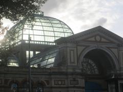 Alexandra Palace in London on a sunny day