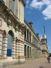 Alexandra Palace with lush greenery