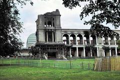 Alexandra Palace SW tower after the fire on 10 July 1980