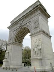 Washington Square Arch from the southeast