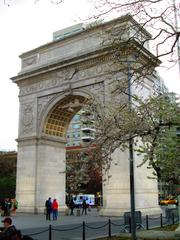 Washington Square Arch viewed from the southeast