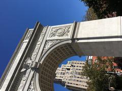 Washington Square Park with archway view