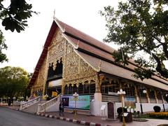 Monument in Wat Suan Dok, Chiang Mai, Thailand