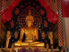 Monument in Wat Suan Dok, Chiang Mai, Thailand