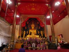 Monument in a temple in Thailand