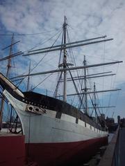 The tall ship Wavertree at South Street Seaport in NYC