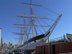 Wavertree ship docked at Pier 17 in New York