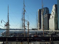 South Street Seaport photographed on January 24, 2002 by Luigi Novi