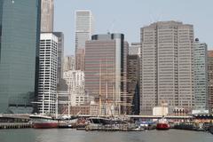 Manhattan skyline view from Circle Line cruise