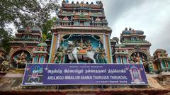 Arisekara Street in Madurai with the Immaiyilum Nanmai Tharuvaar Temple