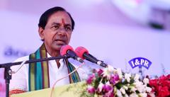 CM KCR in Raythu Samanvaya Samithi on 25th February 2018