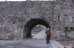 The Spanish Arch in Galway on a sunny day