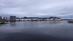 Spanish Arch and The Long Walk Galway