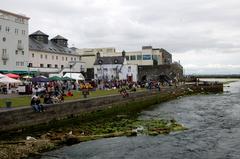 Spanish Arch near River Corrib in Galway City