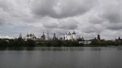 Izmaylovo District panoramic view, Moscow, Russia