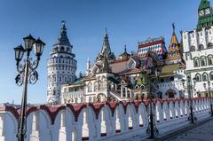 Izmailovsky Kremlin panoramic view