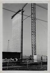 Westgate Bridge column under construction