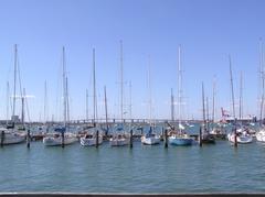 West Gate Bridge viewed from Williamstown