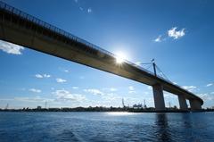 West Gate Bridge at sunrise