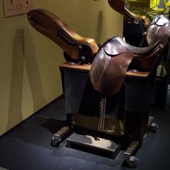 Reitsimulator used for equestrian training