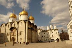 Assumption Church in Kremlin under a clear sky