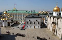 Cathedral Square in Moscow Kremlin