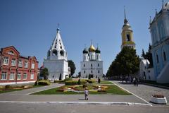 Cathedral Square with surrounding historical buildings