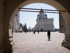 Cathedral Square in the Moscow Kremlin