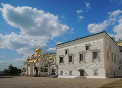 Moscow Cathedral of the Archangel facade