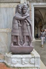 The Four Tetrarchs statue in Venice