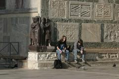 The Tetrarchs porphyry sculpture in Venice