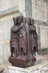 Statue of the Tetrarchs in Venice's Piazza San Marco