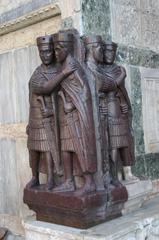 statues of the Four Tetrarchs in Piazza San Marco