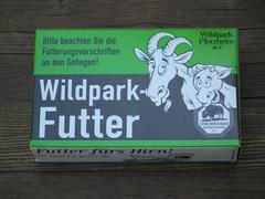 Packaging of wildlife feed at Wildpark Pforzheim