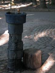 Berlin drinking fountain at Wildpark Pforzheim